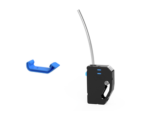 A single infinity flow automatic filament cutters to cut off bent or taped filament ends