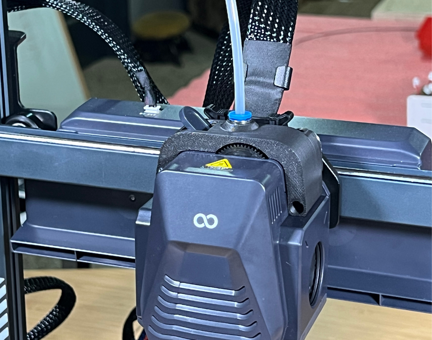 Elegoo Neptune 4 Infinity Flow S1 Adapter on printer