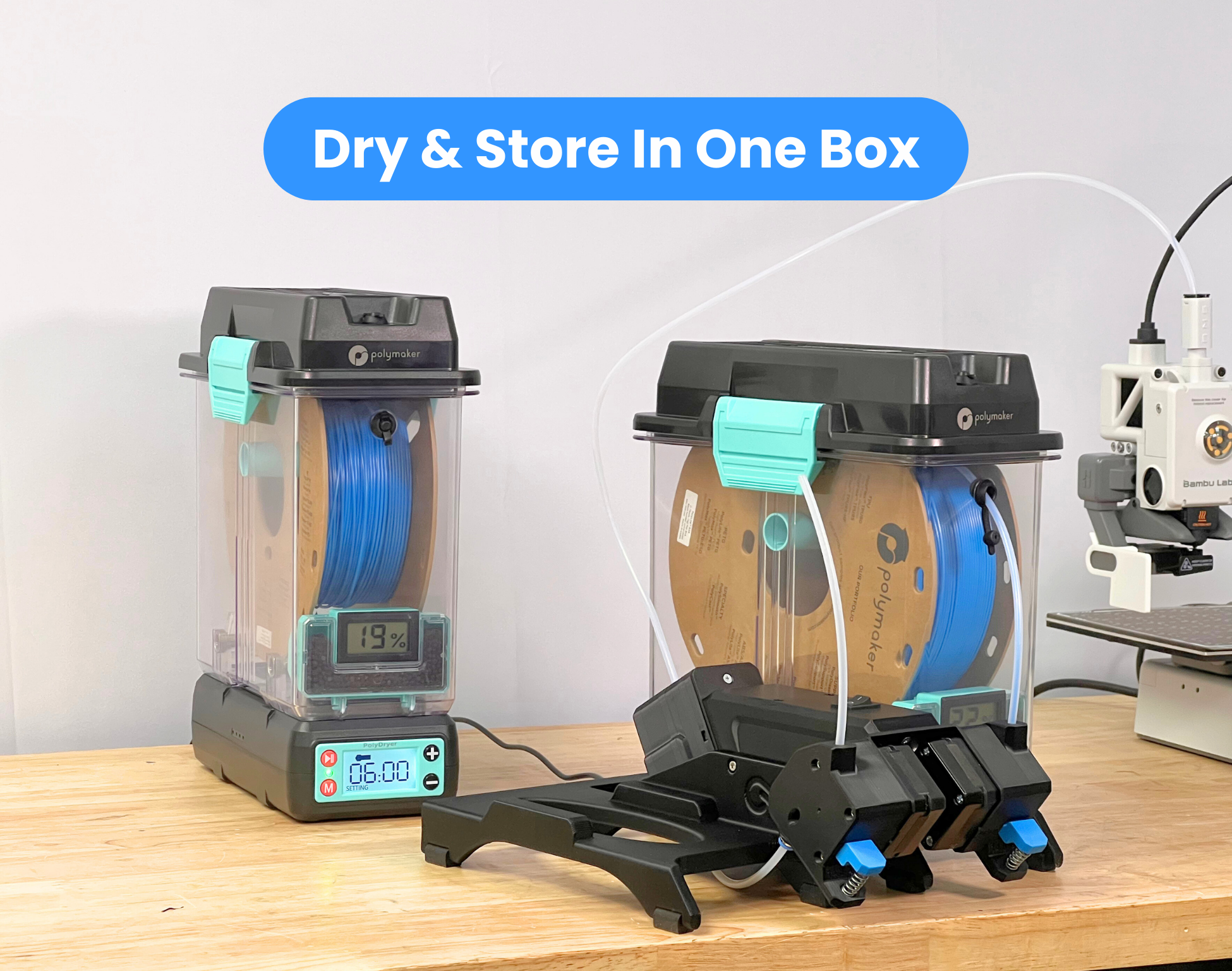Polydryer Base PolyDryer Dry Box Mount - Infinity Flow S1 Plus – Infinity Flow 3D