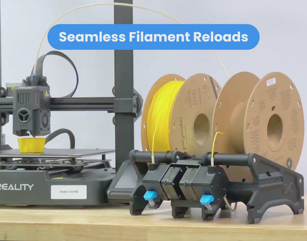 S1 Plus performing a seamless automatic filament reload