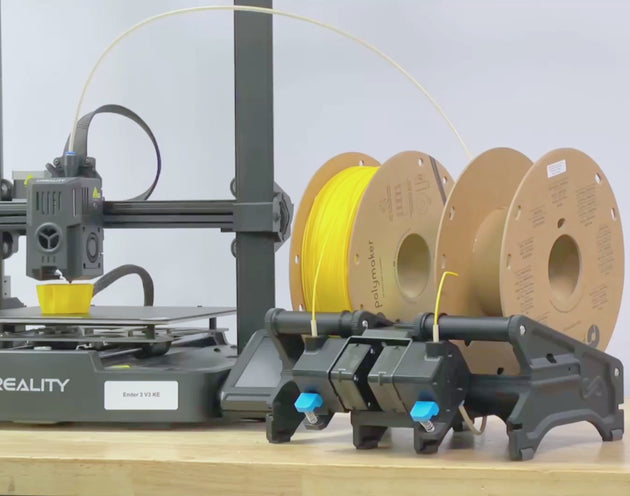 S1 Plus performing a seamless automatic filament reload