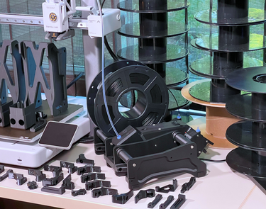 Infinity Flow S1 replacing Bambu AMS on Bambu Labs A1 for automatic filament reloads